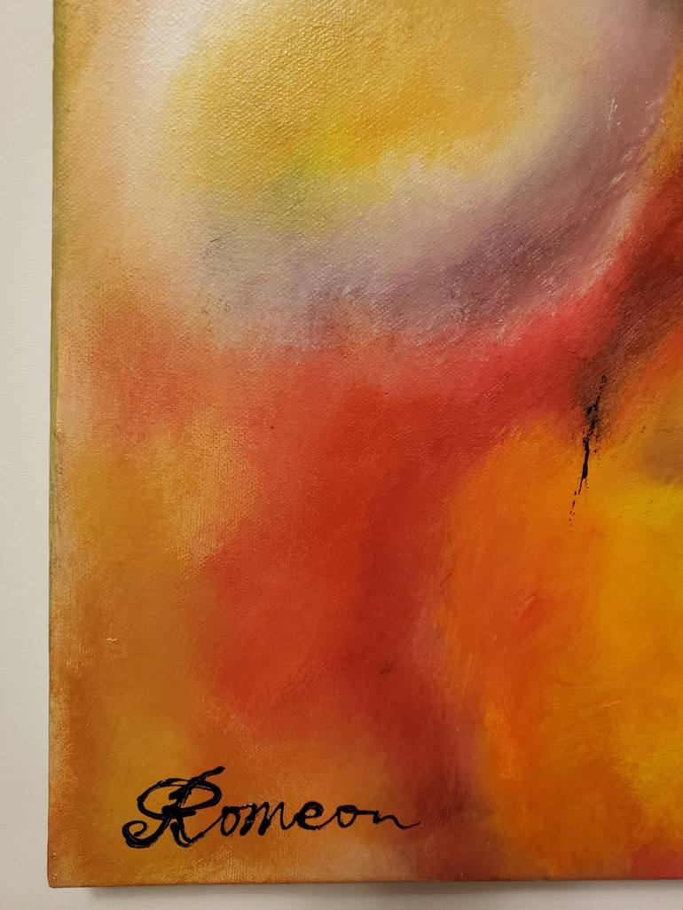 Original Abstract Painting by Romeo Dobrota