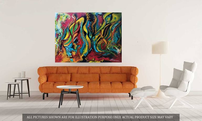 Original Abstract Painting by Romeo Dobrota