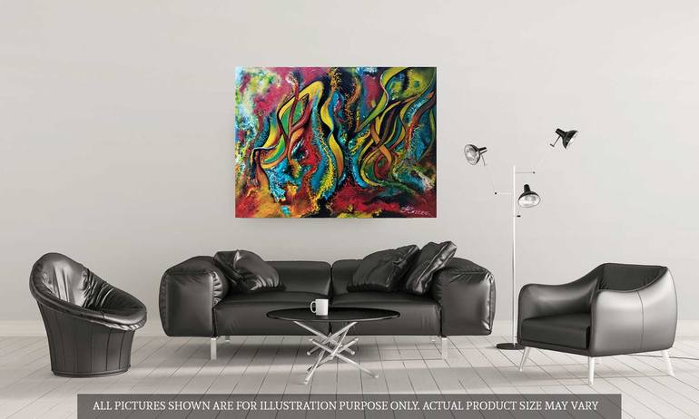 Original Abstract Painting by Romeo Dobrota