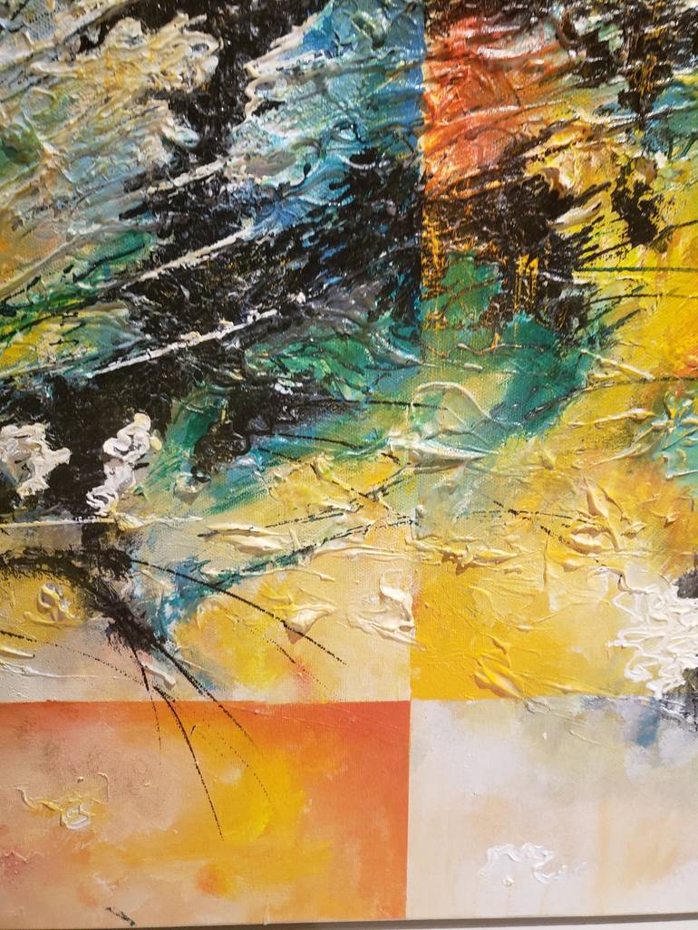 Original Abstract Painting by Romeo Dobrota