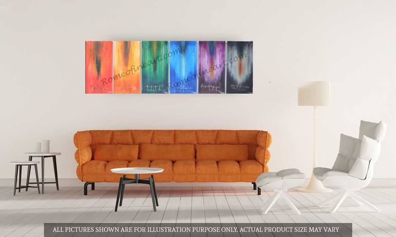 Original Abstract Painting by Romeo Dobrota