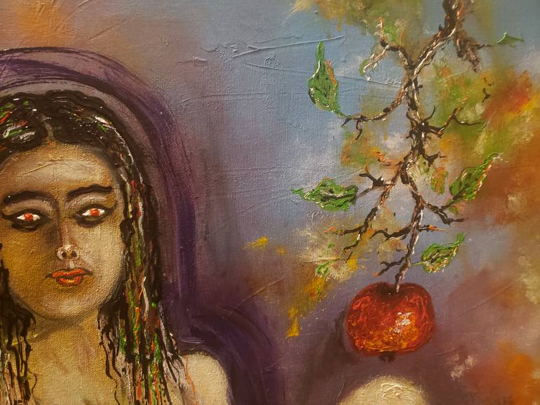 Original Other Erotic Painting by Romeo Dobrota