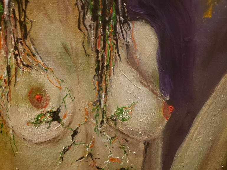 Original Other Erotic Painting by Romeo Dobrota
