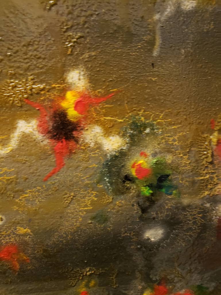 Original Abstract Painting by Romeo Dobrota