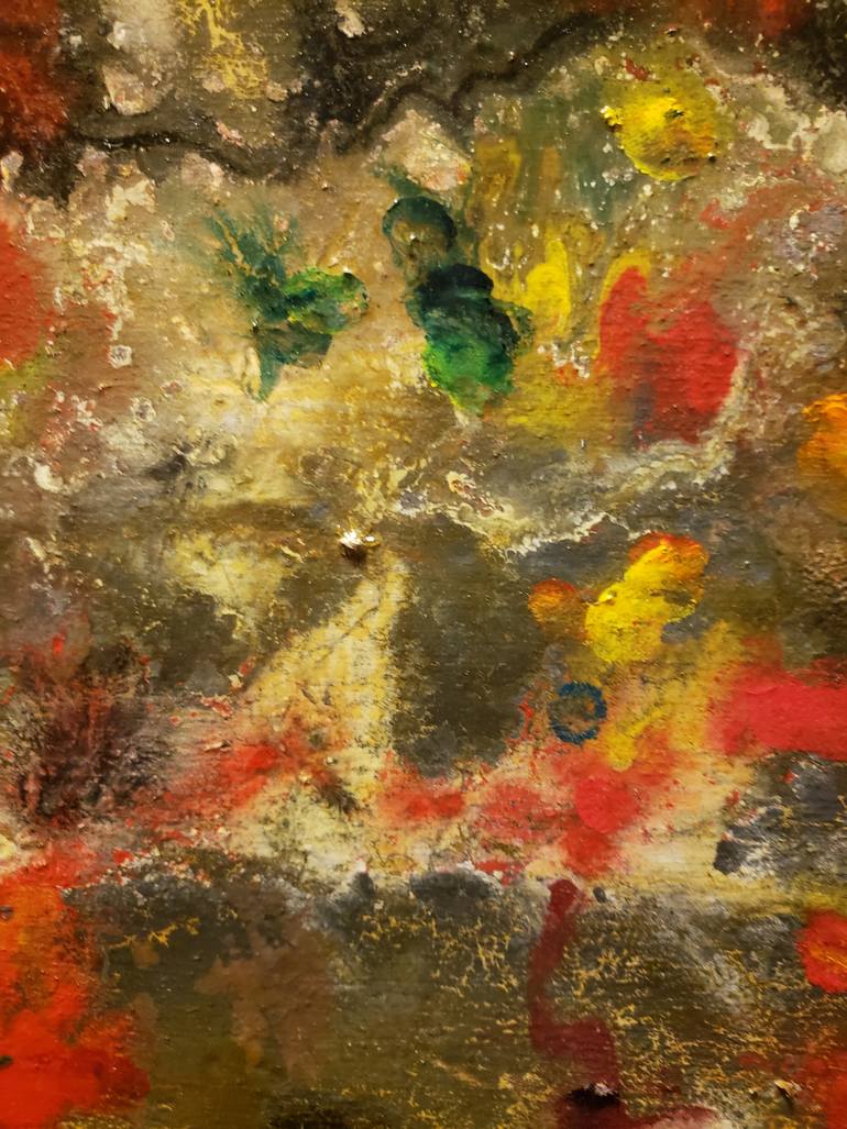 Original Abstract Painting by Romeo Dobrota
