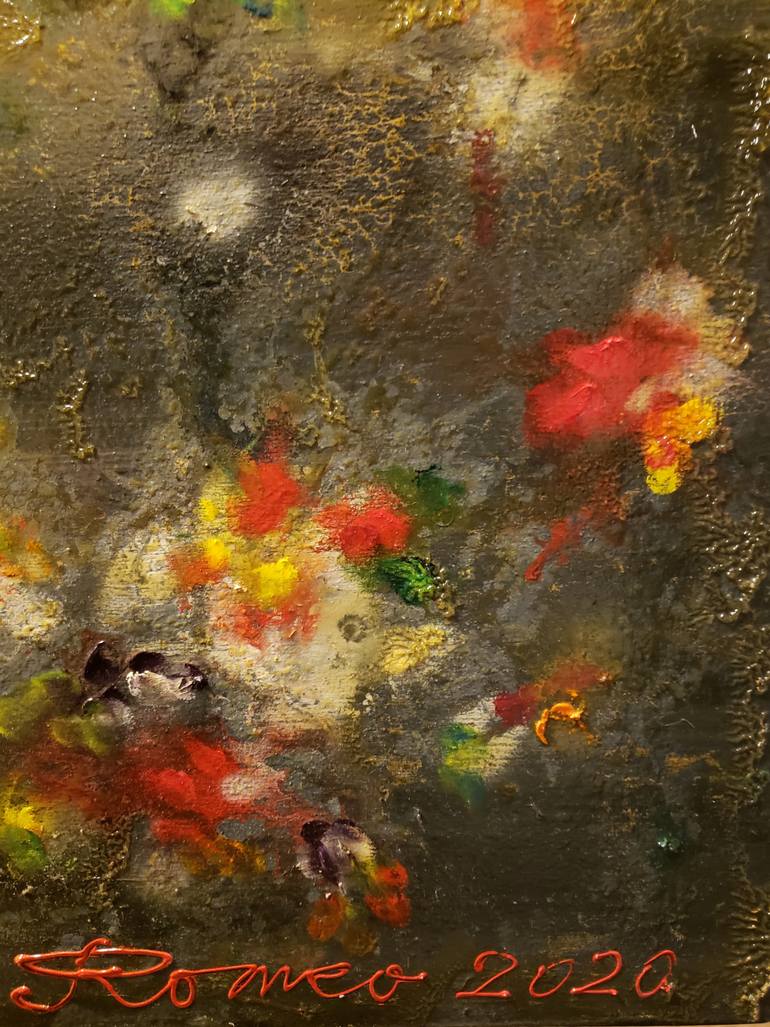 Original Abstract Painting by Romeo Dobrota