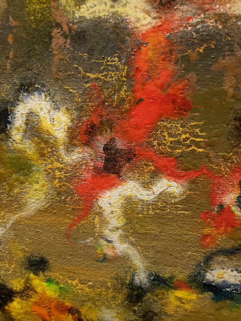 Original Abstract Painting by Romeo Dobrota