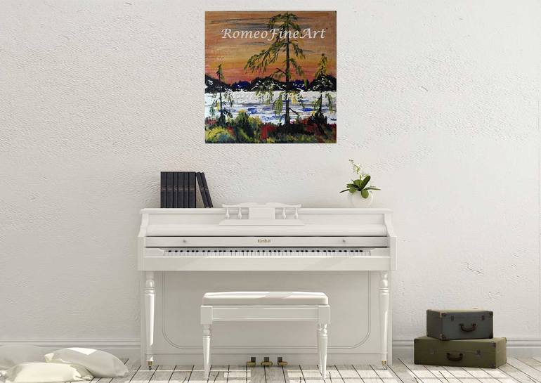 Original Other Nature Painting by Romeo Dobrota