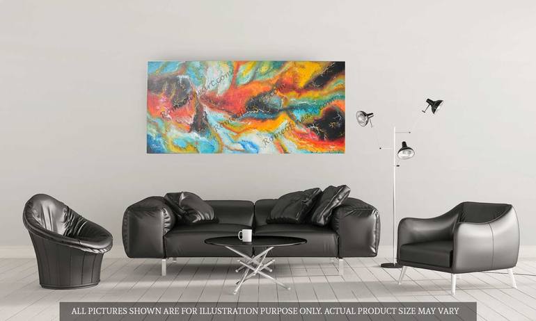 Original Abstract Painting by Romeo Dobrota