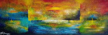 Original Impressionism Nature Paintings by Romeo Dobrota