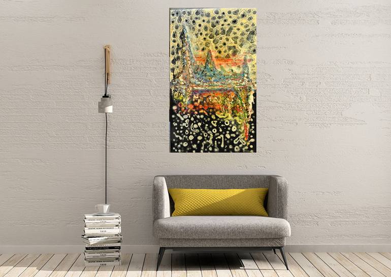 Original Abstract Painting by Romeo Dobrota