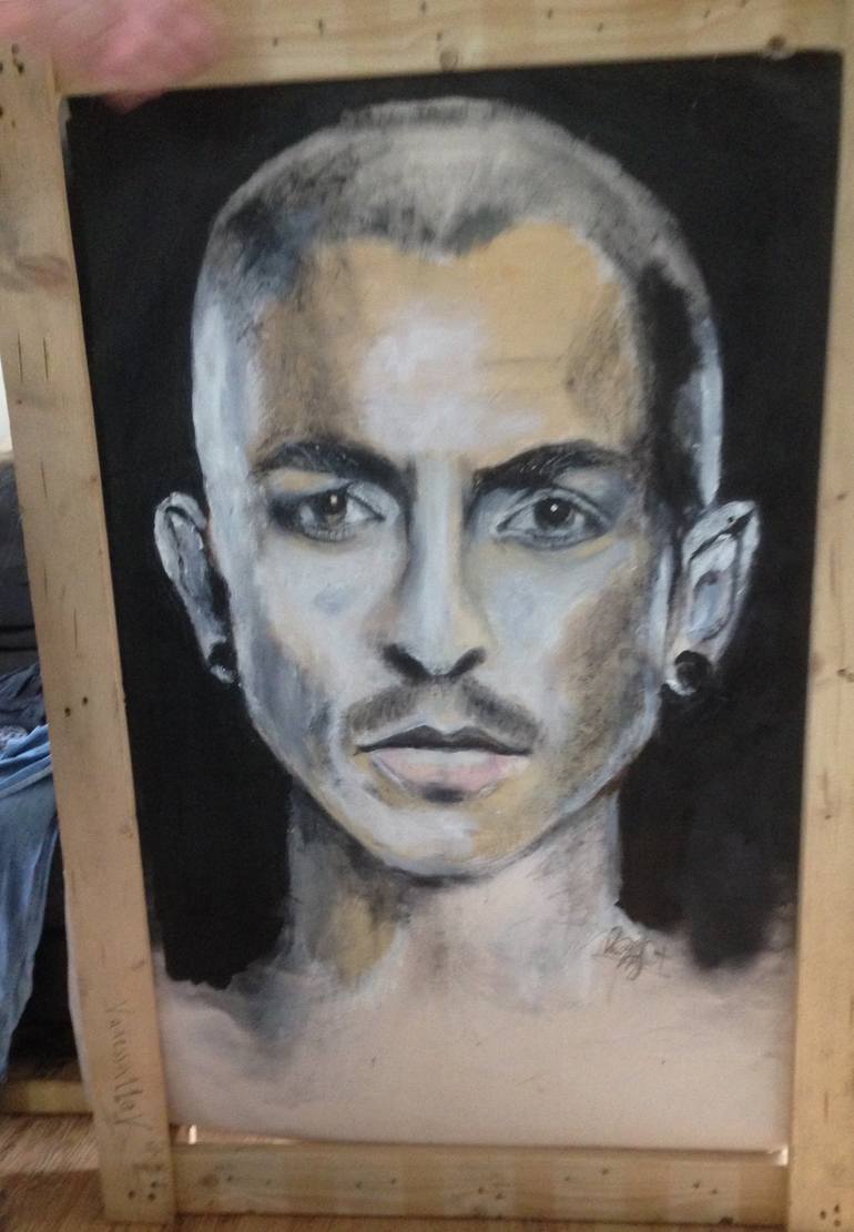 Original Expressionism Pop Culture/Celebrity Painting by Vana Jane Smith