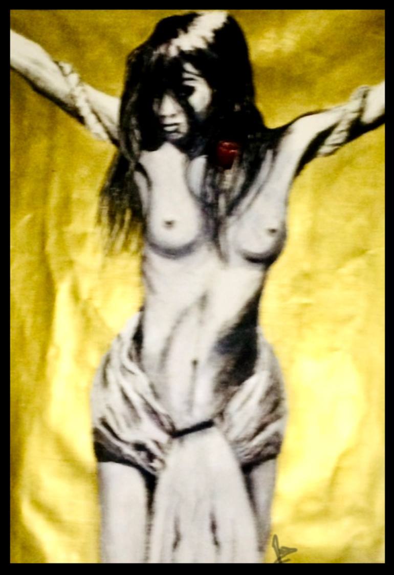 Print of Dada Erotic Painting by vana Jane Smith