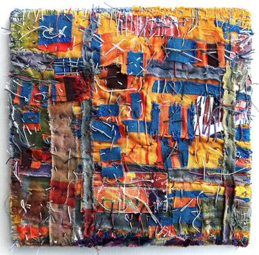 Original Abstract Collage by Ann Barbara Smith