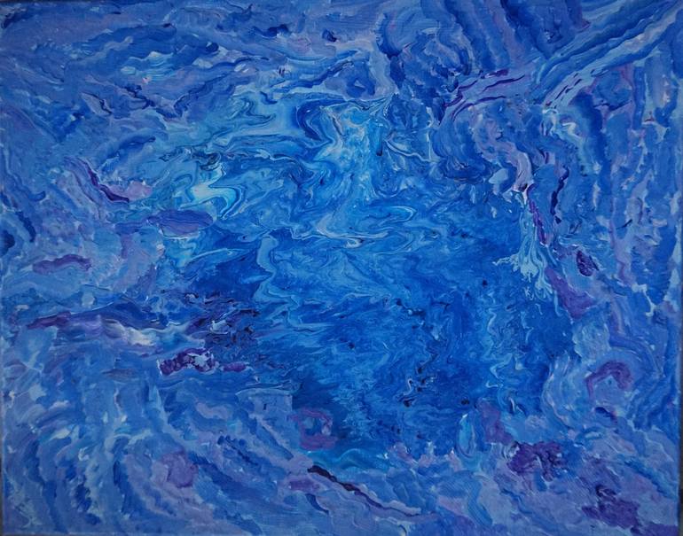 Original Abstract Painting by Janet Davies