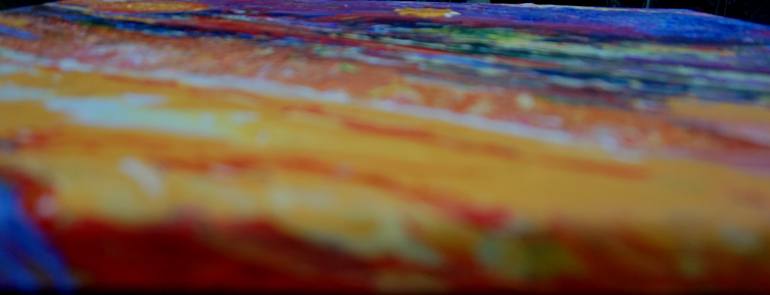 Original Abstract Expressionism Abstract Painting by Janet Davies