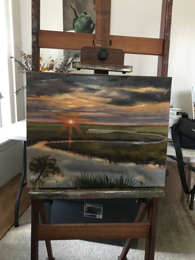 Original Landscape Painting by Linda Lindall