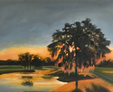 Original Impressionism Landscape Paintings by Linda Lindall