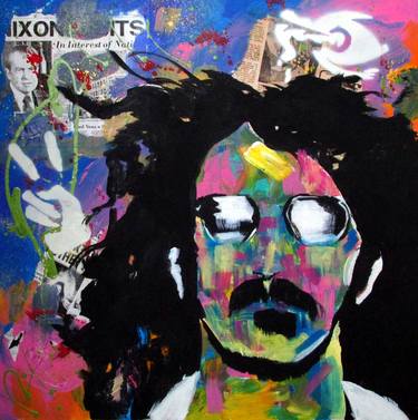 Print of Abstract Pop Culture/Celebrity Paintings by Linda Lindall