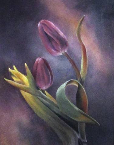 Original Floral Paintings by Linda Lindall