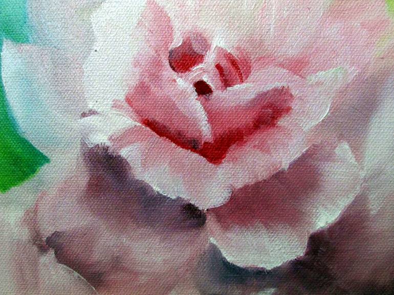 Original Floral Painting by Linda Lindall