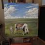 On the easel