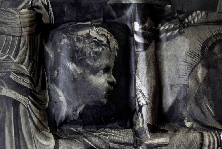 Original Abstract Architecture Collage by Peter Spaans