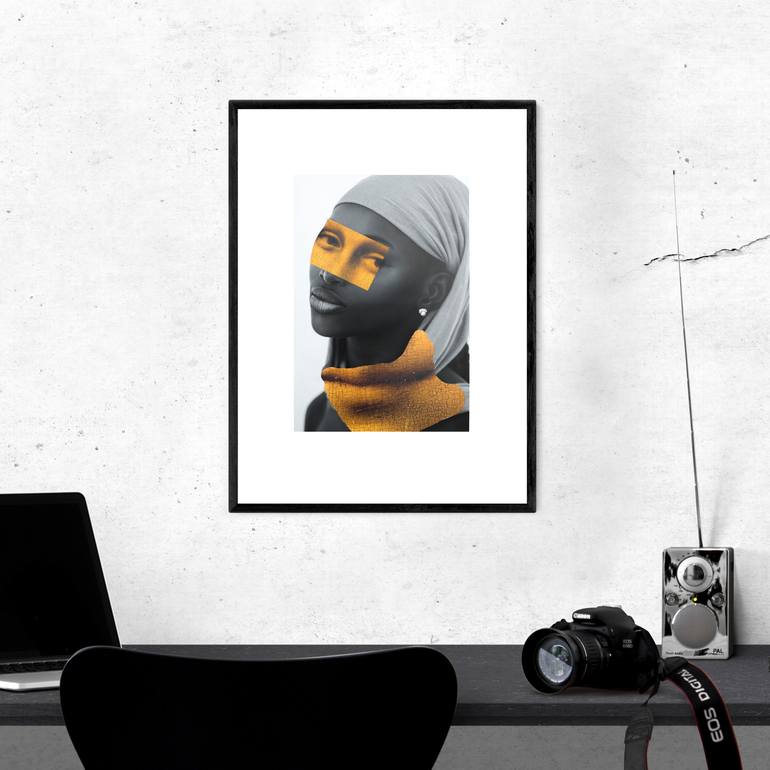 Original Figurative Women Collage by Juan Jose Lopez Brotons