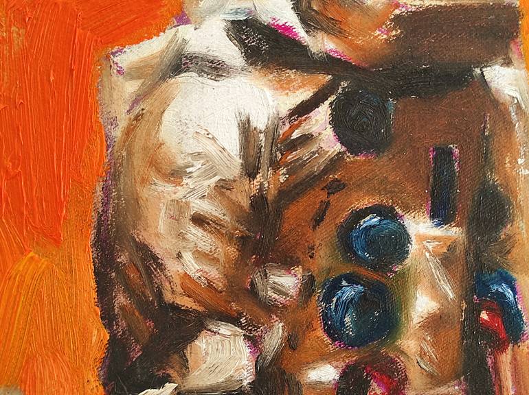 Original Expressionism Pop Culture/Celebrity Painting by Janna Prinsloo