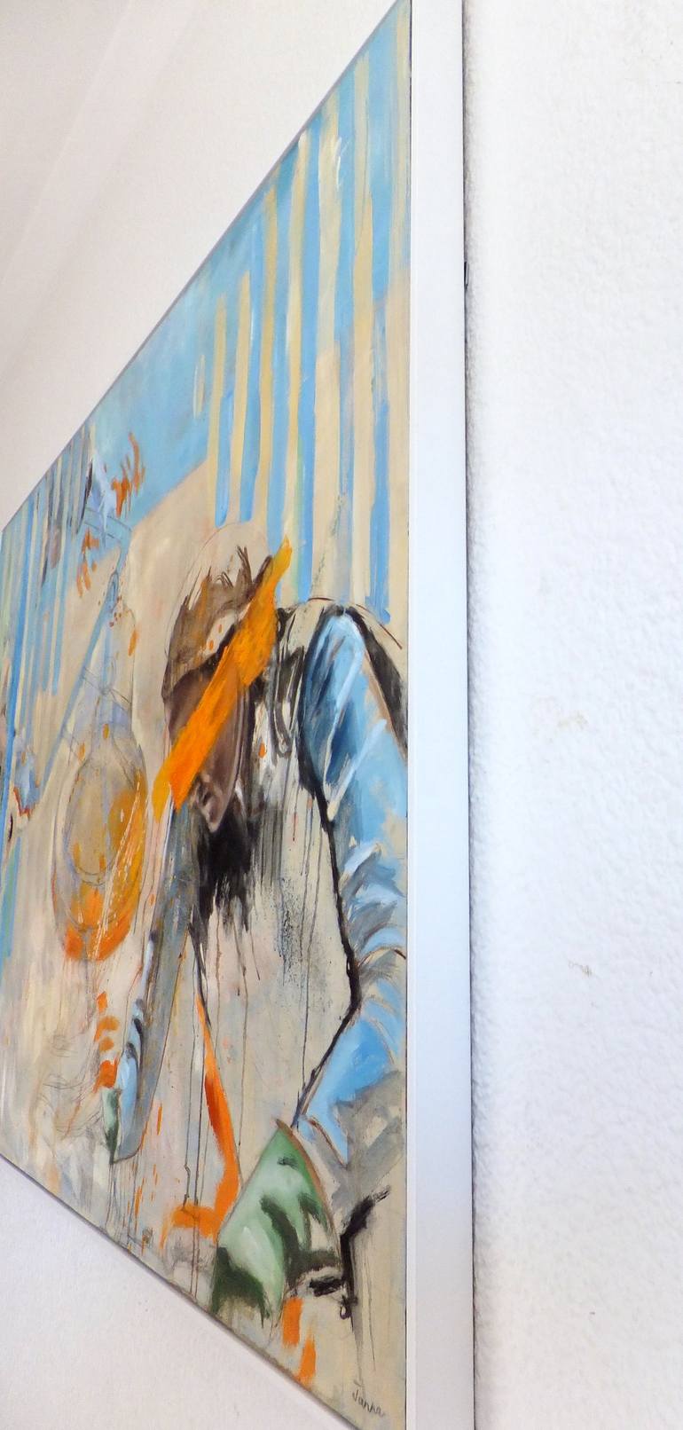 Original Abstract Women Painting by Janna Prinsloo