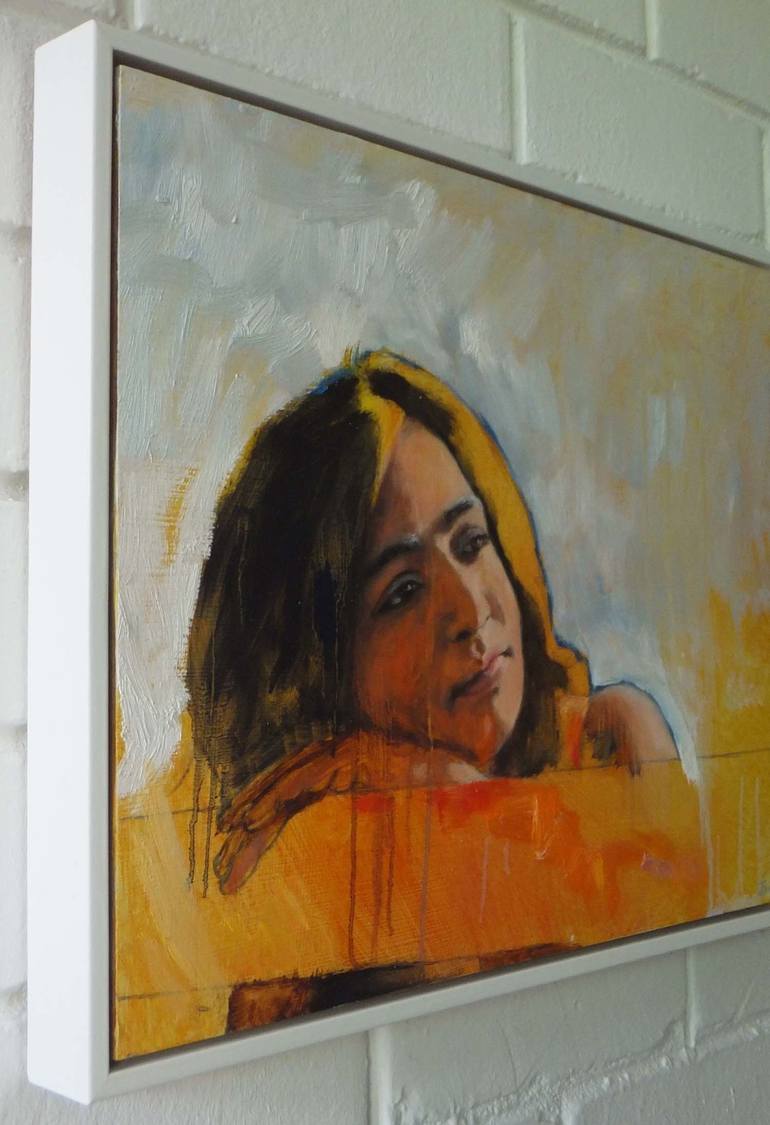 Original Figurative Portrait Painting by Janna Prinsloo