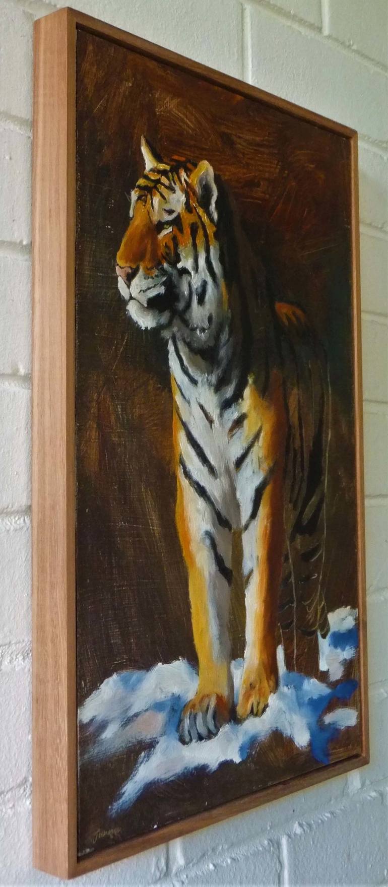 Original Animal Painting by Janna Prinsloo