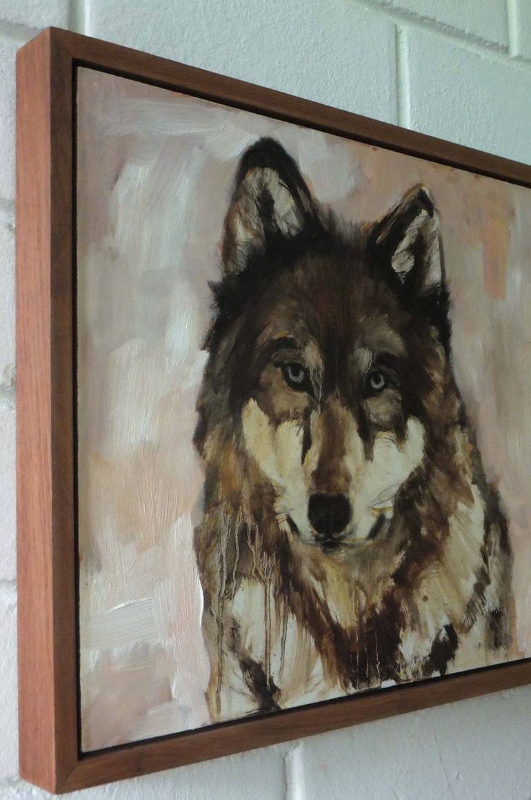 Original Figurative Animal Painting by Janna Prinsloo