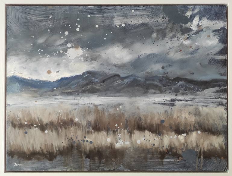 Original Expressionism Landscape Painting by Janna Prinsloo