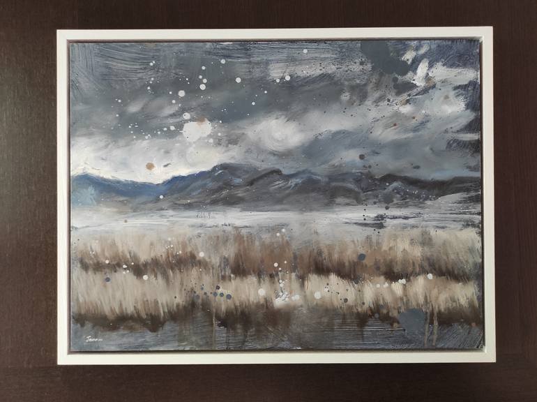 Original Expressionism Landscape Painting by Janna Prinsloo