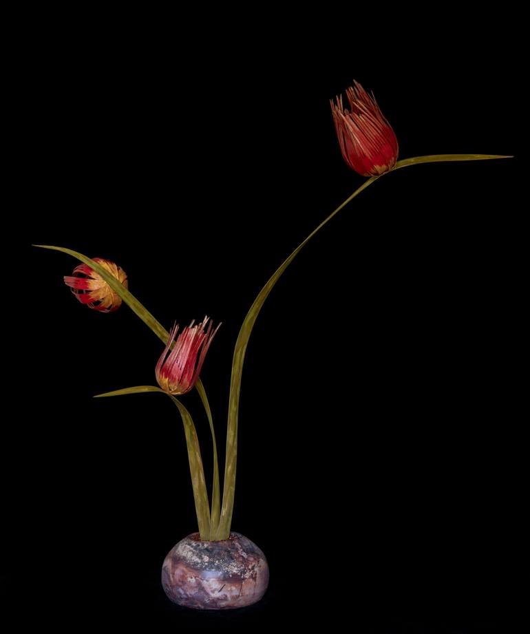 Original Minimalism Botanic Sculpture by Jean-Luc Godard