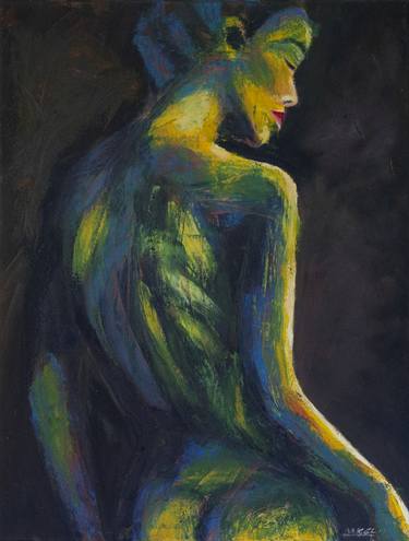 Print of Impressionism Nude Paintings by Ingrid Angel