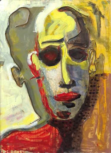 Print of Abstract People Paintings by Frank Marino Baker