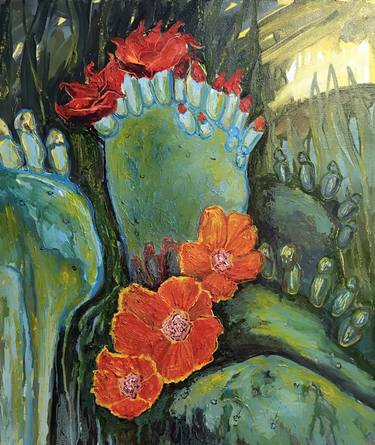 Print of Botanic Paintings by Olena Perevozna
