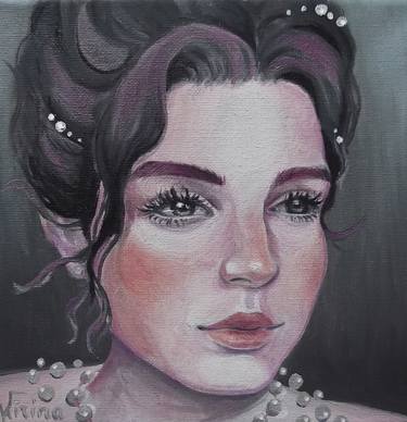 Print of Portraiture Portrait Paintings by Natalya Kirina