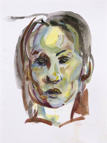 Print of Abstract Portrait Drawings by Yanqing Low