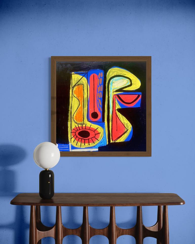 Original Abstract Painting by Robert Langley