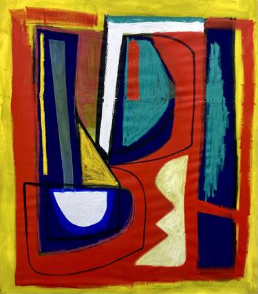 Original Abstract Expressionism Abstract Paintings by Robert Langley