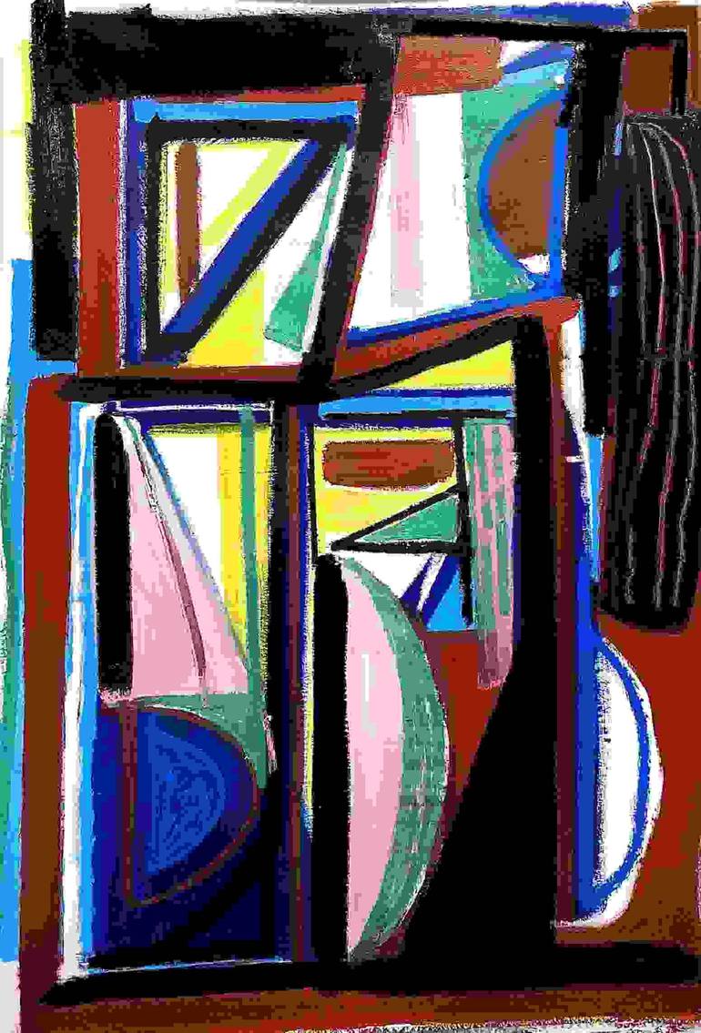 Original Abstract Expressionism Abstract Paintings by Robert Langley