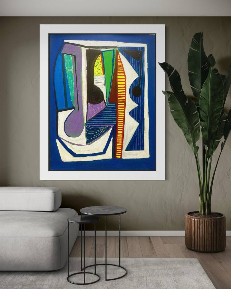 Original Abstract Painting by Robert Langley