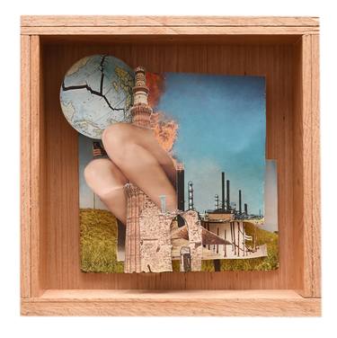 Print of Surrealism Fantasy Collage by Candace Leigh