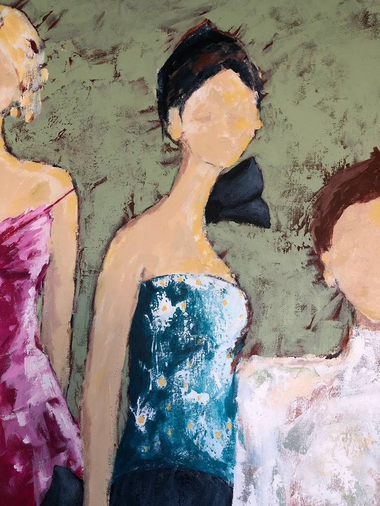 Original Impressionism Fashion Painting by Diane Rightnour