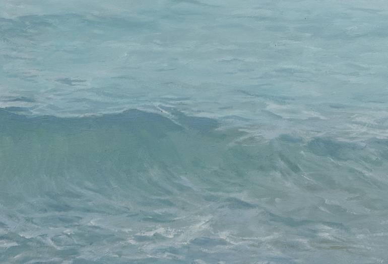 Original Seascape Painting by angus hampel