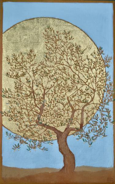 Original Minimalism Nature Painting by Angus Hampel