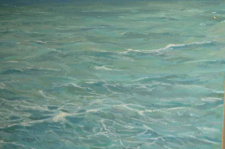 Original Fine Art Seascape Painting by angus hampel